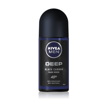 Nivea Nivea Men Deep Black Carbon 48H Roll-on