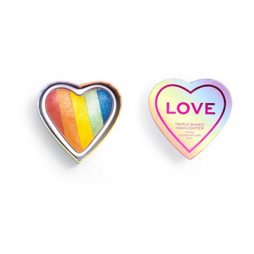 Makeup Revolution London Makeup Revolution London I Heart Revolution Triple Baked Highlighter - изглед 3