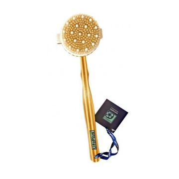 LifoPlus LifoPlus Wooden Massage Body Brush with Handle
