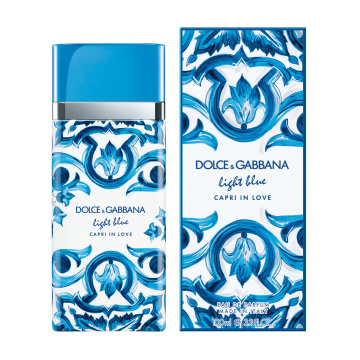 Dolce & Gabbana Dolce & Gabbana Light Blue Capri In Love
