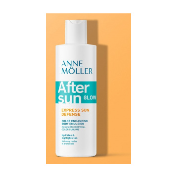 Anne Moller Anne Moller After Sun Glow Express Sun Defense Color Enhacing Body Emulsion - изглед 2