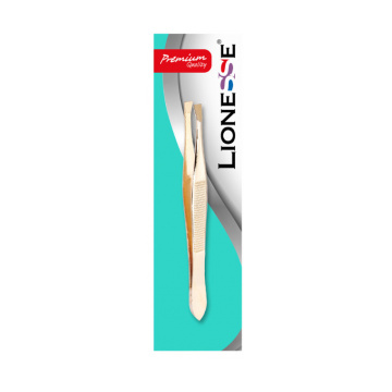 Lionesse Lionesse Tweezers Gold (3008А)
